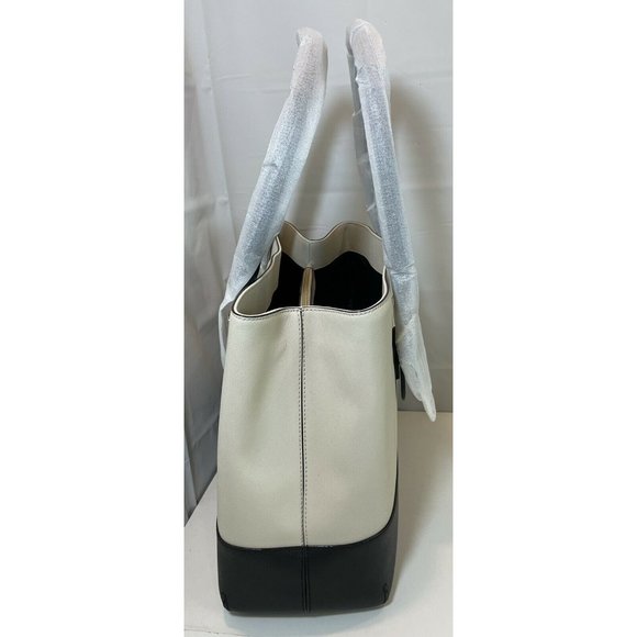 NWT Kate Spade - Cove Street Colorblock Airel - Shoulder Bag-Ostrich Egg/Black - Picture 8 of 10